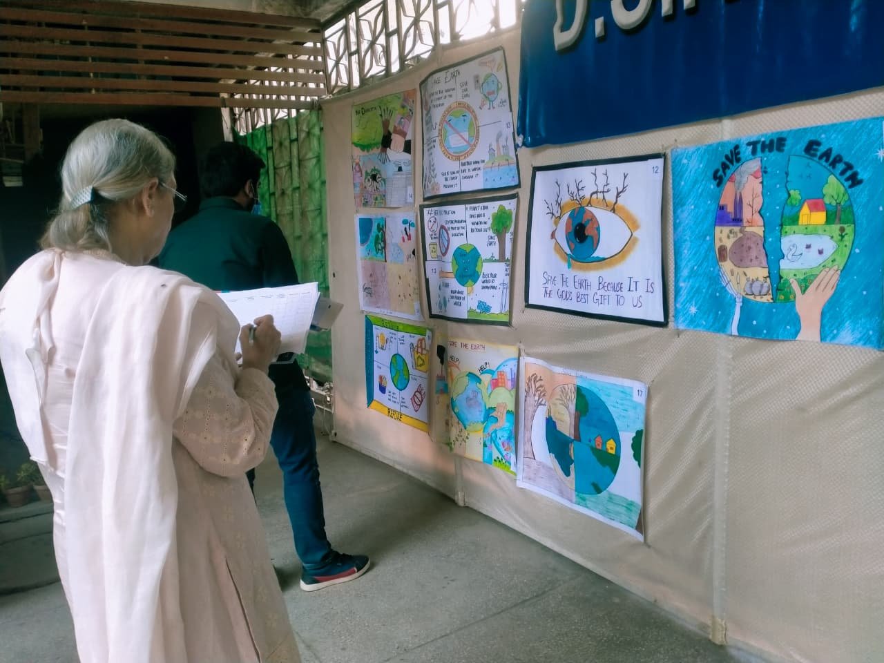 Poster painting Campus 1